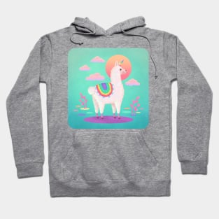 Llama Unicorn Hoodie